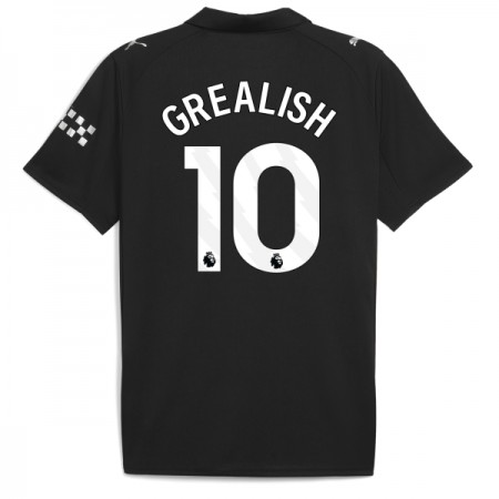 Fotbalové dres Manchester City Grealish 10 Venkovní 2025-26 Krátký Rukáv